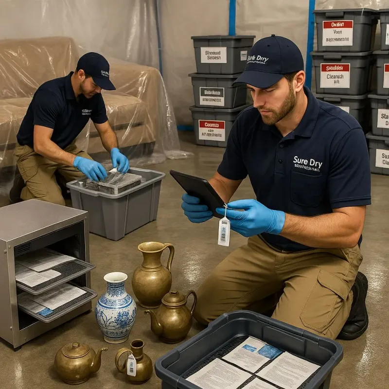 Content Protection and Restoration process in West Bloomfield Township, MI